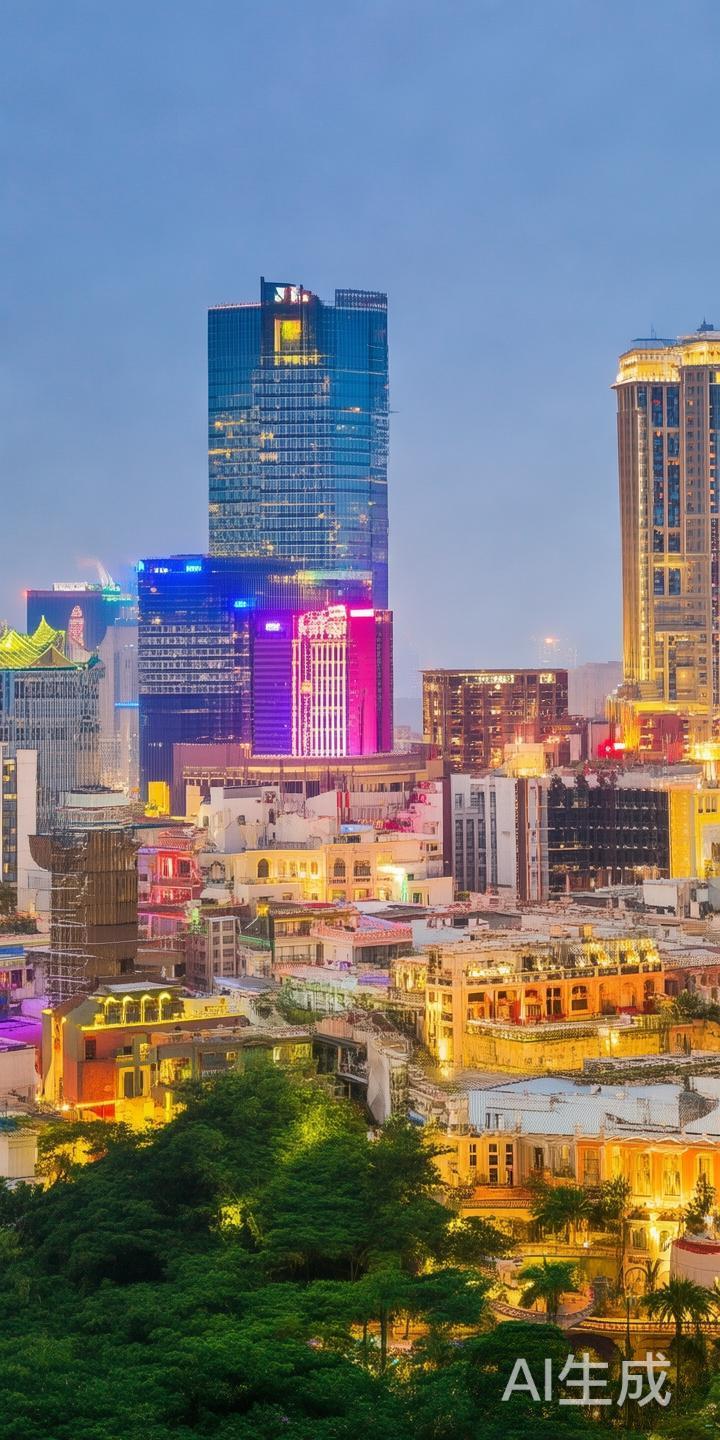 在这一时期，澳门的经济依赖于博彩、旅游及相关服务业